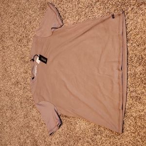 Buffalo David Bitton Heathered Mink Colored Tee